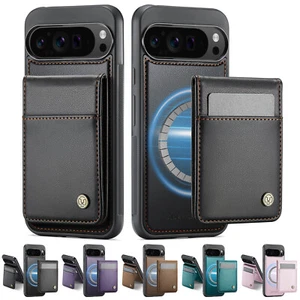 For Google Pixel 9 Pro XL/9 Pro Removable RFID Wallet Cover Magnetic Phone Case - Photo 1 sur 71