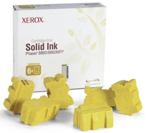 Xerox High-Yield Solid Yellow Ink Stick 6/Box (108R00748) Phaser 8860/8860MFP - Picture 1 of 7
