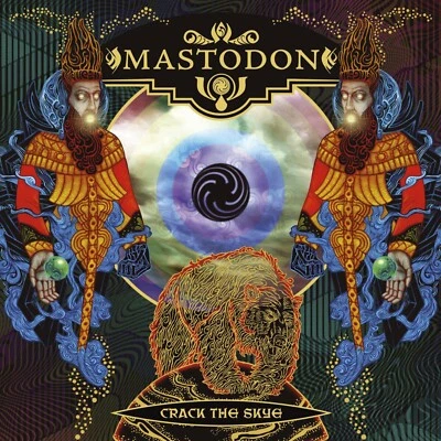 MASTODON Crack the Skye BANNER HUGE 4X4 Ft Fabric Poster Tapestry Flag album art - Image 1 of 3