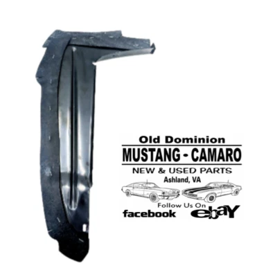 Protector contra salpicaduras trasero Mustang 1965-1966 con sello de goma - conductor Foto 1 de 3