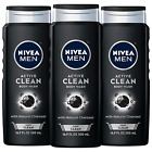 DEEP Active Clean Charcoal Body Wash, 3 Pack, 16.9 Fl Oz