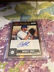 2011 Gerrit Cole Auto Playoff Contenders Rookie Ticket Signatures RC #RT1