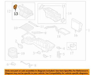 FORD OEM 19-23 Ranger Evaporator Components-Adjust Motor AB3Z19E616A - Picture 1 of 2