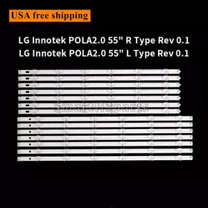 TIRAS LED LA62M55T120V12 (14) PARA LG 55LN5400 55LN6200 55LN5600 55LA620S - Imagen 1 de 4