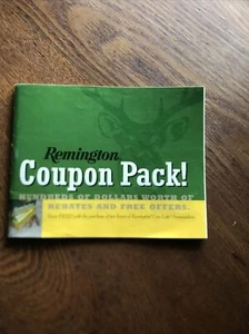 REMINGTON FIREARMS DECAL Gun 1 Sticker Inside Advertising Packet - Picture 1 of 5