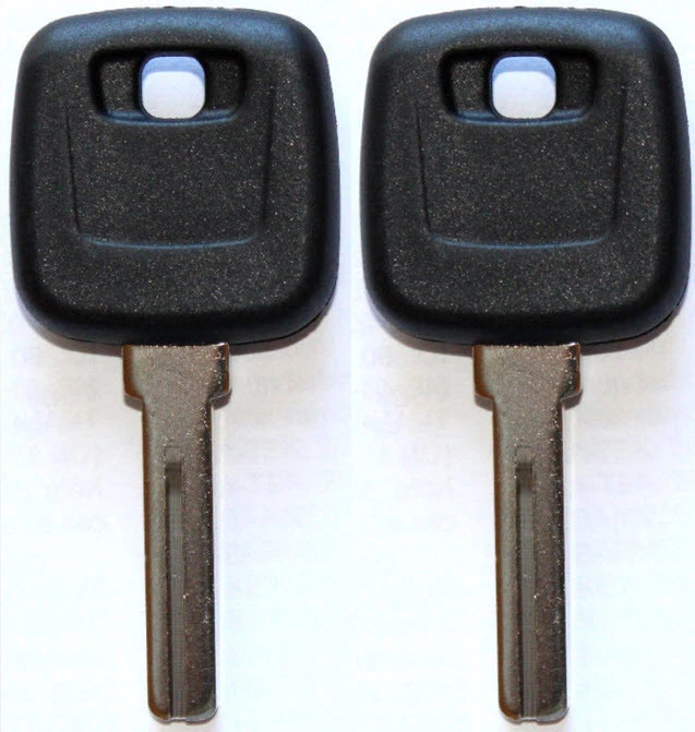 NEW FOR VOLVO S60 S80 XC90 V70 MASTER CHIPLESS UNCUT KEY BLANK - CASE ONLY -PAIR - Image 1 of 1