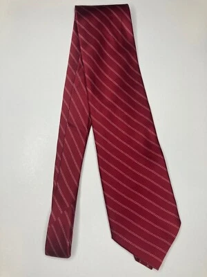 Corbata formal Neo Bill Bass para hombre 58"Lx4"W roja/blanca Foto 1 de 4