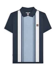Polo inteligente informal mod ska clásico vintage Lambretta para hombre - Imagen 1 de 5
