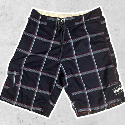 Bañador corto Billabong retro azul marino para hombre | 34 Y2k Foto 1 de 4