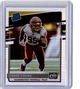 2020 Donruss Optic #166 Chase Young Holo - Picture 1 of 2