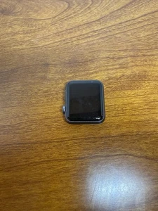 Apple Watch 1st Gen - 38 mm Aluminum Case - Stuck On Apple Logo - Picture 1 of 8