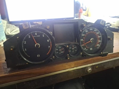 03-10 Bentley Continental Flying Spur cuadro de instrumentos medidor velocímetro fabricante original Foto 1 de 4