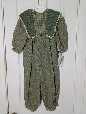 Mono Mameluco Vintage Lumpasugar Nuevo de Lote Antiguo Burbuja 4T Cuello Peterpan EE. UU. 90s B5 Foto 1 de 4