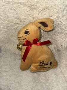 Lindt Hase Osterhase Plüschtier Plüsch Kuscheltier Glocke  - Bild 1 von 5