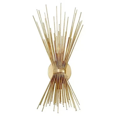 Visual Comfort KW2070G Strada Wall Sconce 8" Gild Finish Designer Light - Image 1 of 3