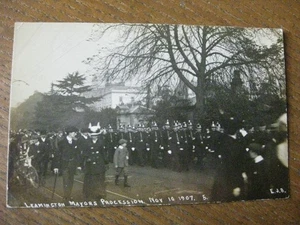 Leamington Mayors Prozession 10. November 1907, Warwickshire (RP) - Bild 1 von 1