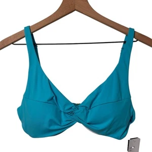 LA BLANCA ISLAND GODDESS TWIST BIKINI OBERTEIL AZL DAMENGRÖSSE 10 BRANDNEU MIT ETIKETT - Bild 1 von 4
