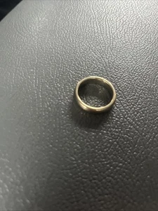 Tungsten Carbide Gold Ring - Picture 1 of 3