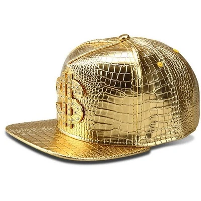 Sombrero de Hip Hop, Sombrero de Ala Plana, Gorra de Rock, Sombrero Ajustable Snapback para Hombres y Mujeres... Foto 1 de 4