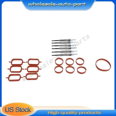 New Glow Plug Service Kit 0250603009 For BMW E90 335d E70 X5 xDrive35d - Imagem 1 de 4