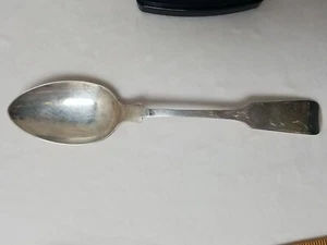 Old English Tipt by Gorham Sterling Silver individual Tablespoon 7 1/2 E extra   - Picture 1 of 5
