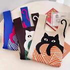1Pcs Fashion Knitted Wrist Bag Women Bag Casual Shoulder Bag Tote Bag Handbag