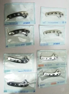 Placas Tplo ortopédicas veterinarias curvas 3,5 mm 5 pares L/R - Imagen 1 de 6