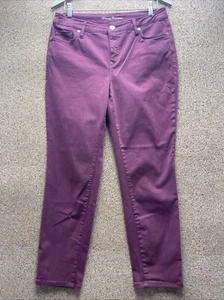 Womens Tommy Bahama Boracay High Rise Ankle Pants. 10 Shiraz Grape Red(J99) - Picture 1 of 7