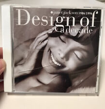Janet Jackson Design of a Decade 1986-1996 A&M Records Compilation 1995 GUC!