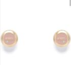 Mimco Facet Stud Earrings In Azalea Pink Brand New Diamond Design