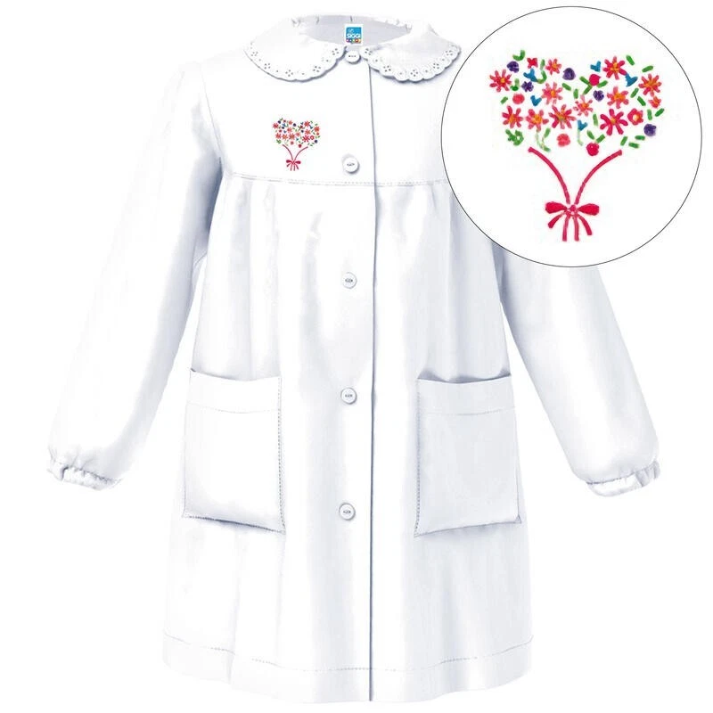 GREMBIULE ASILO BIMBA BIANCO SIGGI - 4 ANNI - Immagine 1 di 1