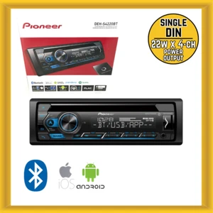 Pioneer DEH-S4220BT 1 DIN Car Audio CD Receiver with Built-in Bluetooth - Picture 1 of 6