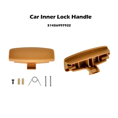 Cubierta de compartimento de guantera de almacenamiento con manija de bloqueo interior de coche serie 5 para BMW G38 Foto 1 de 4