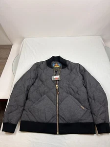 Chaqueta de plumón Eddie Bauer 1936 modelo Skyliner gris acolchada talla XLarge XL para mujer - Imagen 1 de 13