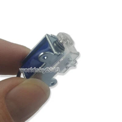 1pcs DC6-12V Micro Push Pull Type DC Electromagnet Solenoid Magnet Plug 85Ohm - Image 1 of 4