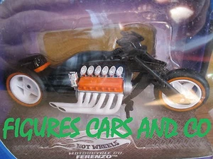 MOTO 1/18 DRAGSTER V12 FERENZO NOIR 2003 HOT WHEELS - Imagen 1 de 1