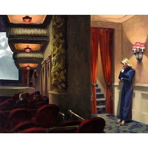 Edward Hopper, New York Movie, 1939, Pearl Photo Paper, 32" x 40" - Picture 1 of 10