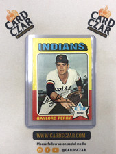 1975 Topps GAYLORD PERRY CLEVELAND INDIANS JE
