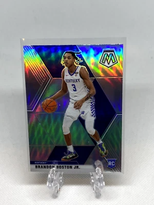 2021 Panini Chronicles Mosaic Draft Picks Brandon Boston Jr. RC #275 Silver - Image 1 of 2