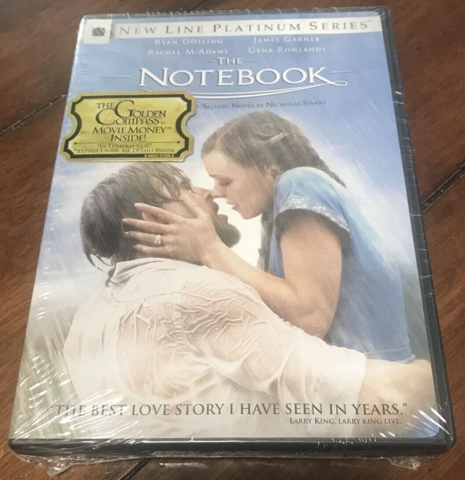 The Notebook Line Platinum Series DVD Video Factory