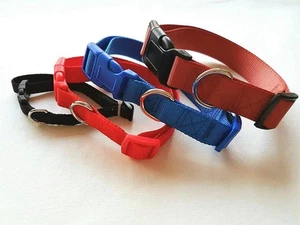 Collares de tela ajustable para perro y gato disponibles 4 tamaños XS/S/M/L jw-0407 - Imagen 1 de 22