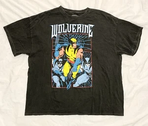 Nueva Camiseta Marvel Wolverine Mad Para Hombres Talla XL Camiseta Gráfica Carbón Aspecto Vintage - Imagen 1 de 4