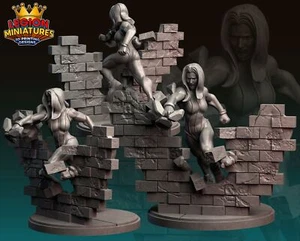 She-Hulk | 40 mm Krisenprotokoll | Tabletop Gaming | Tabletop Miniatur | - Bild 1 von 1