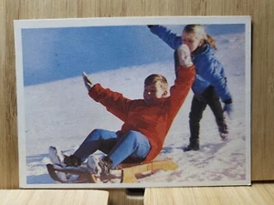 Weet Bix Snow Holiday🏆#7 BOBSLEDDING 1966 Card🏆FREE POST - Picture 1 of 2