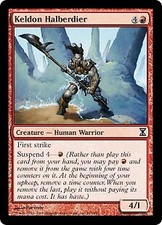 Time Spiral Keldon Halberdier x4 Magic The Gathering NM