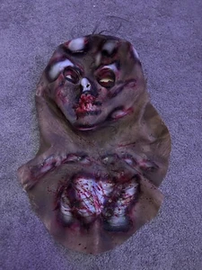 Burnt Horror Adult Latex Mask Halloween* - Picture 1 of 1