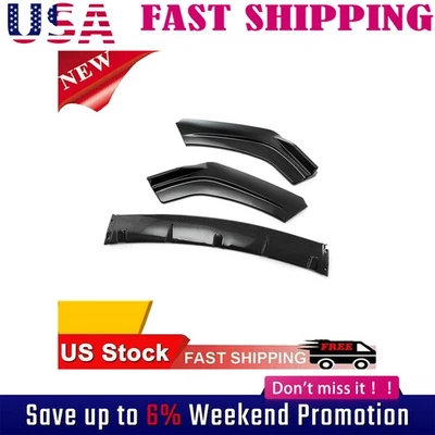 Kit de carrocería divisor alerón labial parachoques delantero coche para Mercedes-Benz kit de carrocería de carbono Foto 1 de 4