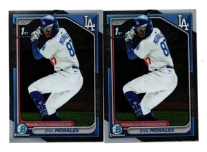 Emil Morales 2024 Bowman Chrome 1st Bowman (2) - Picture 1 of 1