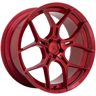 Asanti ABL-37 Monarch 20x9 5x4.5" +38mm Candy Red Wheel Rim 20" Inch — 第 1/4 张图片
