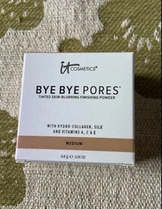 It Cosmetics Bye Bye Pores Tinted Skin Blurring Finishing Powder Medium - NEW - Picture 1 of 7